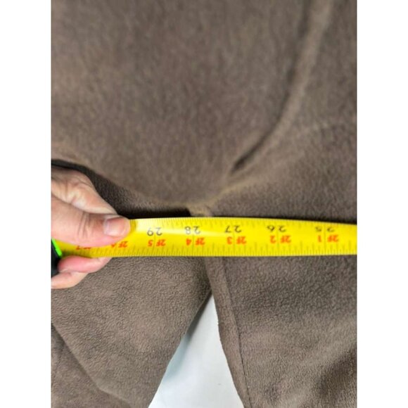 Columbia Men’s Full Zip Fleece Jacket Brown Warm Outdoor Hiking Coat Size XXL - Picture 7 of 10